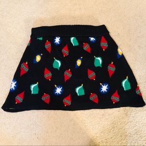 Tacky sweater skirt